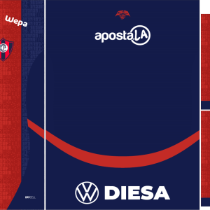 Cerro Porteño Home Kit 2025