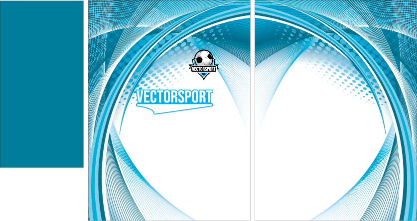 Chinito Celeste Curva Blanco