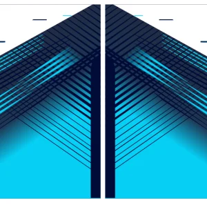 Chinito Degradado Celeste 3 VS25