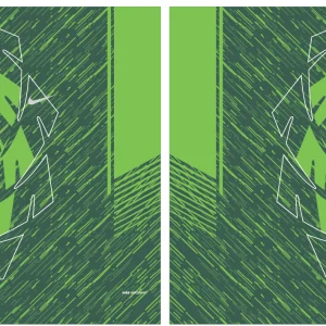 Chinito Negro - Verde Fluorescente