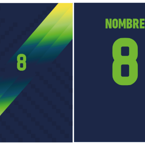 Chinito degradado verde