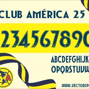 Club América Tipografia 25