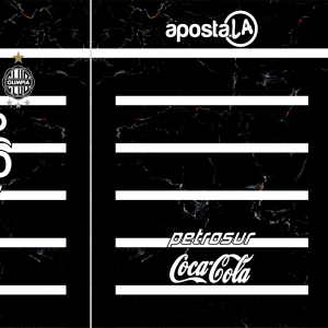 Club Olimpia Away Kit 2025