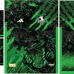 Cocodrilo verde degradado Interclasse VS26