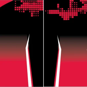 Cuadros Rojo Negro Design