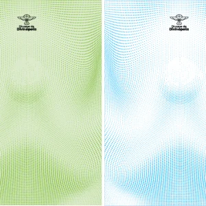 Design Puntos Blue and Green