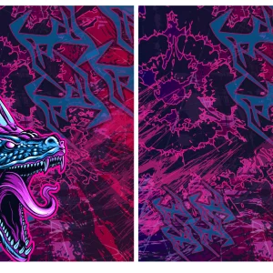 Dragon Fucsia Textura Interclasse 24 Pro