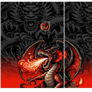 Dragon Rojo Fuego Interclasse 24