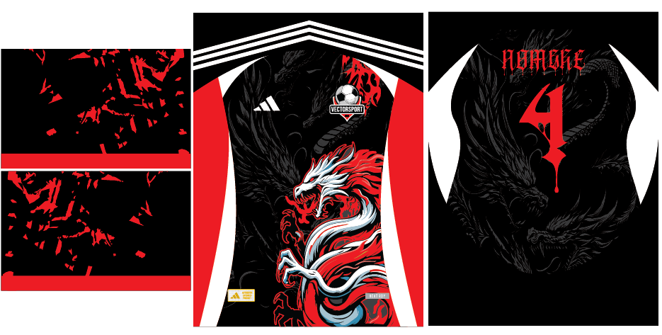 Dragon Rojo y Blanco Interclasse VS26