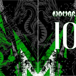 Dragon Verde Grunge Interclasse 2024