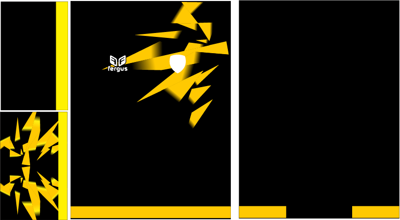 Fergus Clasico Amarillo Negro