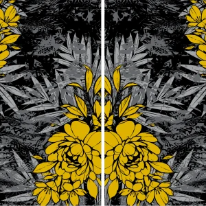 Fergus Floral Amarillo