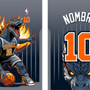 Godzilla NBA Jersey Concept