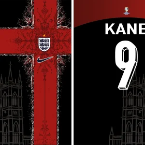 Inglaterra Medieval Concept Black