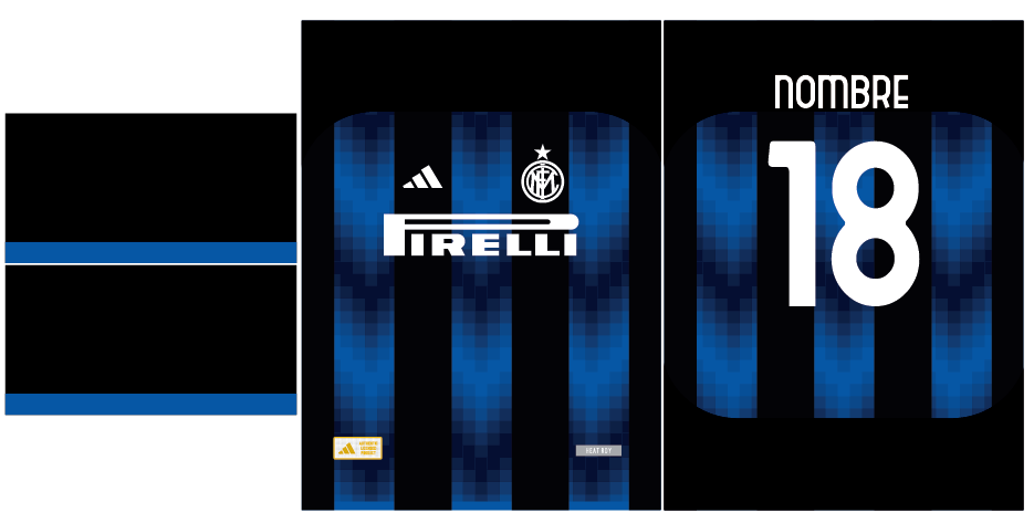 Inter Milan Degrade Concept