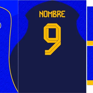 Jersey 2 azul Pattern PRO