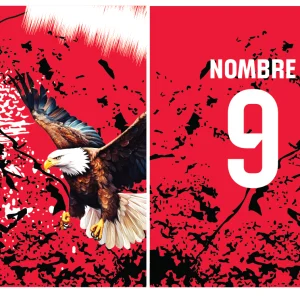 Jersey Aguila Design grunge