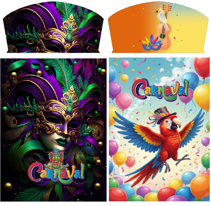 Jersey Carnaval 26 Duo Pattern