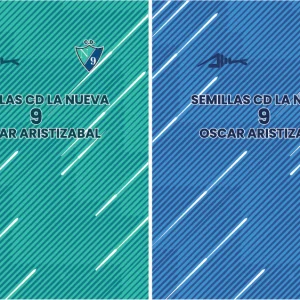 Jersey Celeste Trama Rayas