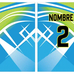 Jersey Degradado Celeste Verde