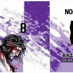 Jersey Futsalero Grunge Morado