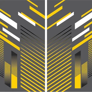 Jersey Lineas Amarillo 24