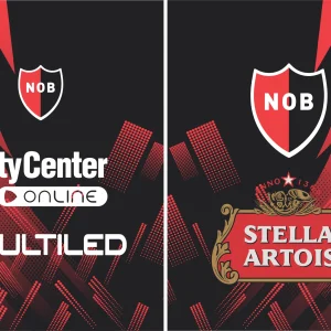 Jersey Nob Negro Rojo