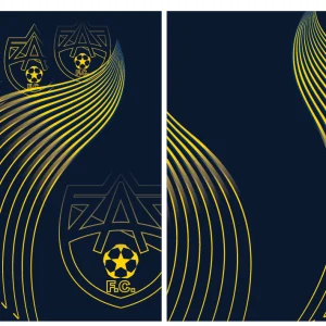 Jersey Pattern Amarillo y azul