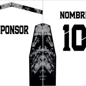 Jersey Sponsor Grunge Negro