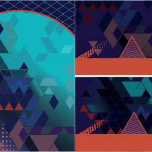 Jersey Sport Azul - Naranja 25