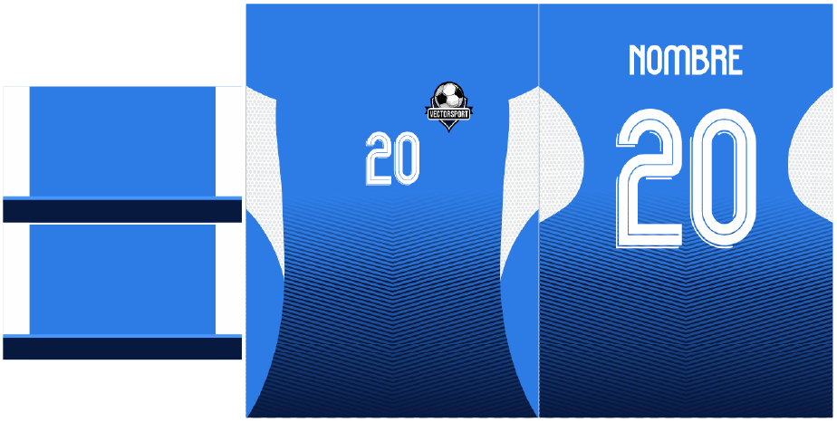 Jersey azul lineas 26