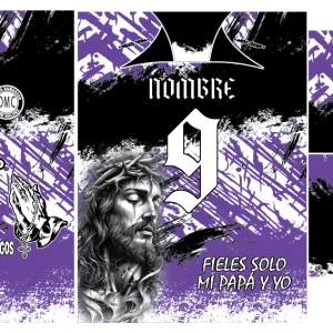 Jesus Chocolatero Morado 25