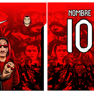 La casa de Papel Red Design