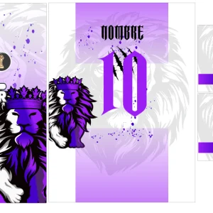 Leon Morado degradado Interclasse