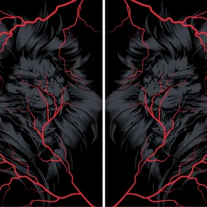 Leon Textura Rayos Black