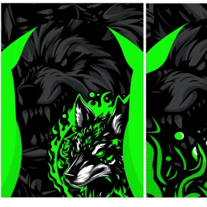 Lobo Verde Fluor Interclasse 25