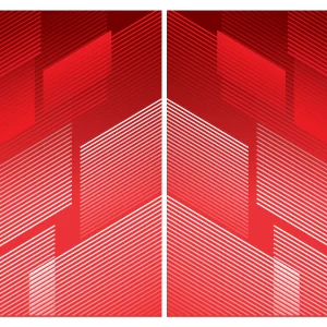 Lorem Rojo Lineas 24