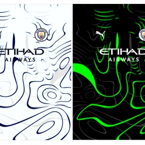 Manchester City 24-25 Black&White