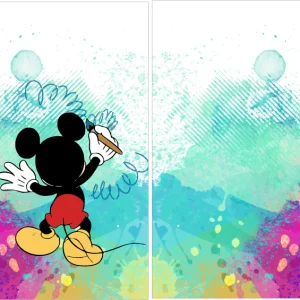 Mickey Mouse Grunge Colors 25