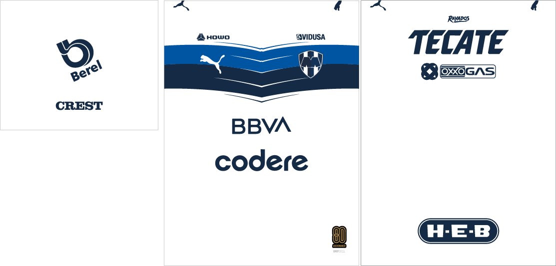 Monterrey Away Kit 25