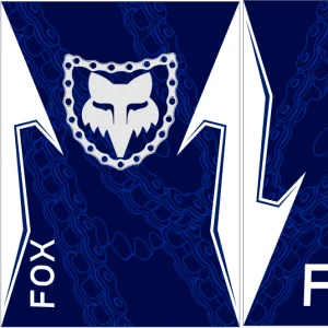 Motocross Fox Azul Cadena