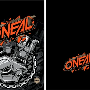Motocross Oneal Black 25
