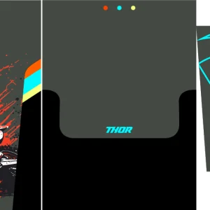 Motocross Thor Tricolor 25