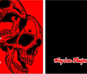 Motocross Troy Lee Red Designs
