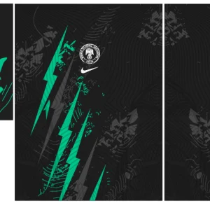 Nigeria Concept Black Green