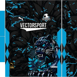 Pantera Azul Floral Interclasse VS26