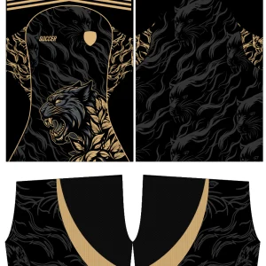 Pantera Floral Dorado Interclasse 3