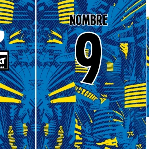 Pattern Azul y amarillo 25