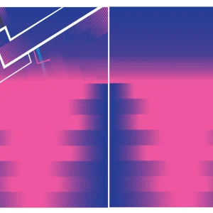 Pattern Gradient Fucsia Sport 25