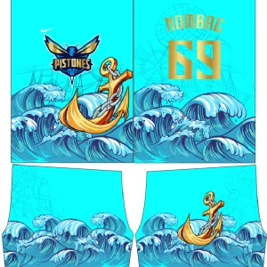 Pistones Jersey Baloncesto VS26